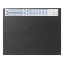 DURABLE 7204 01 DESK MAT 7201 WITH CALENDER W.ANTI GLARE OVERLAY BLACK